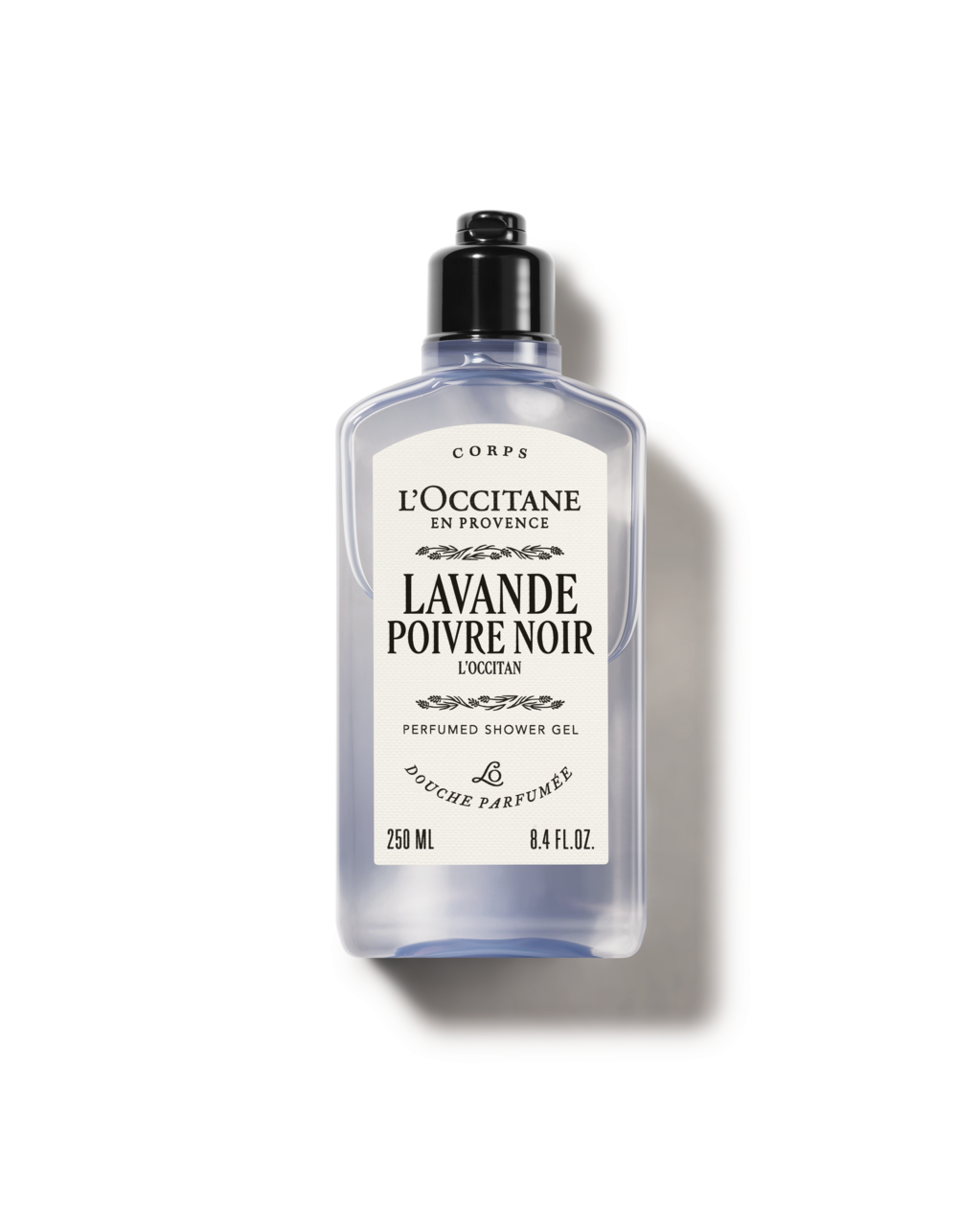 Sabonete L&iacute;quido Corporal Perfumado Lavande Poivre Noir 250mL (L'Occitan), , large